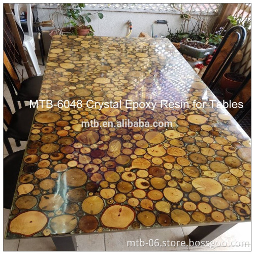 Crystal Epoxy Resin Casting for Table